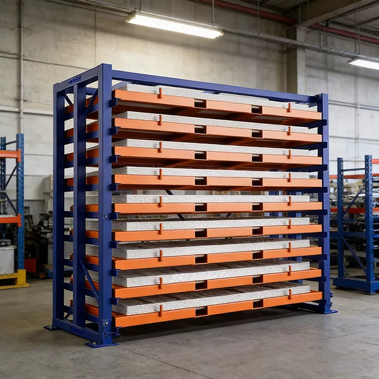 Customized Heavy Duty Pull Out Forklift Rack